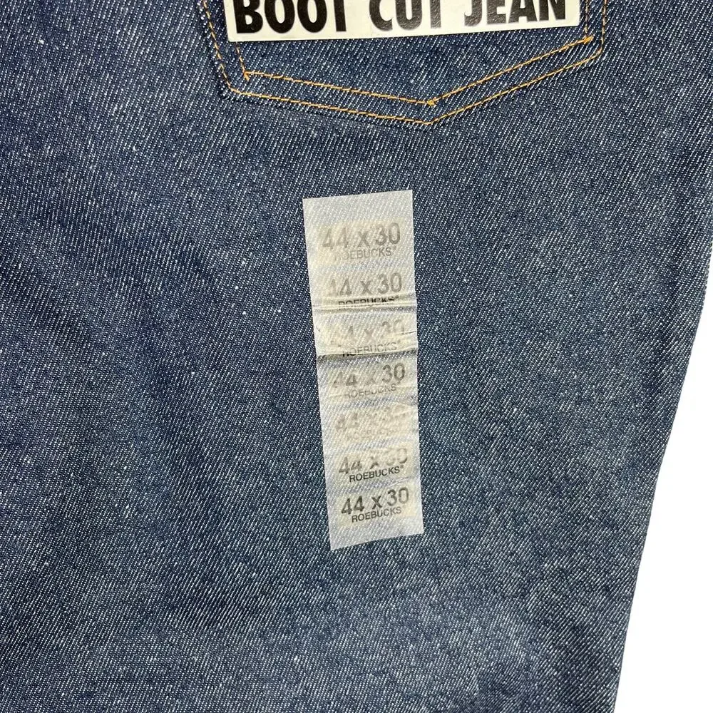 Sears Roebucks Deadstock Jeans Vintage 44 x 30 Boot Cut New